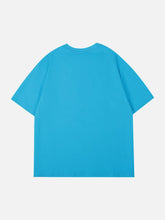 T-Shirt mit Farbverlaufsgrafik